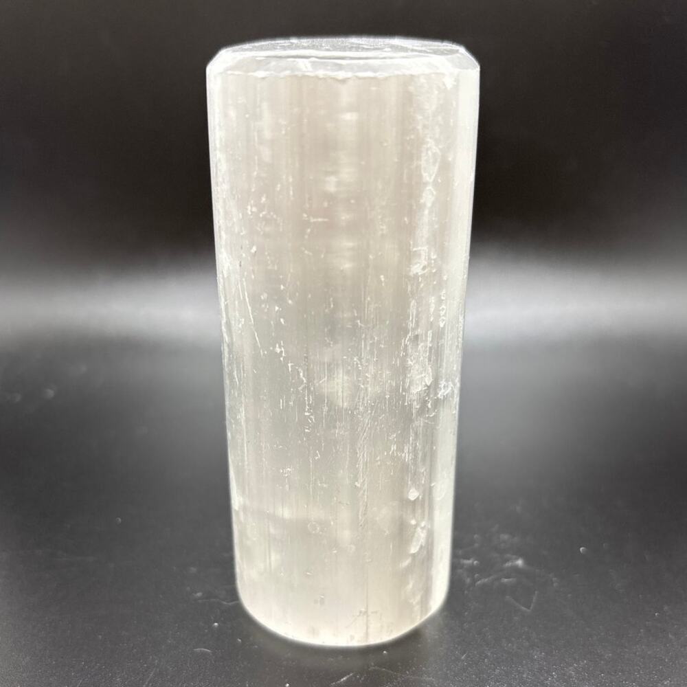 Cool Selenite Cylinder - approx. 1" wide
